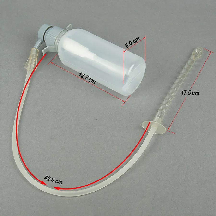 Для женщин многоразовые влагалища Очищение Клизма Душ бутылка нетоксичные