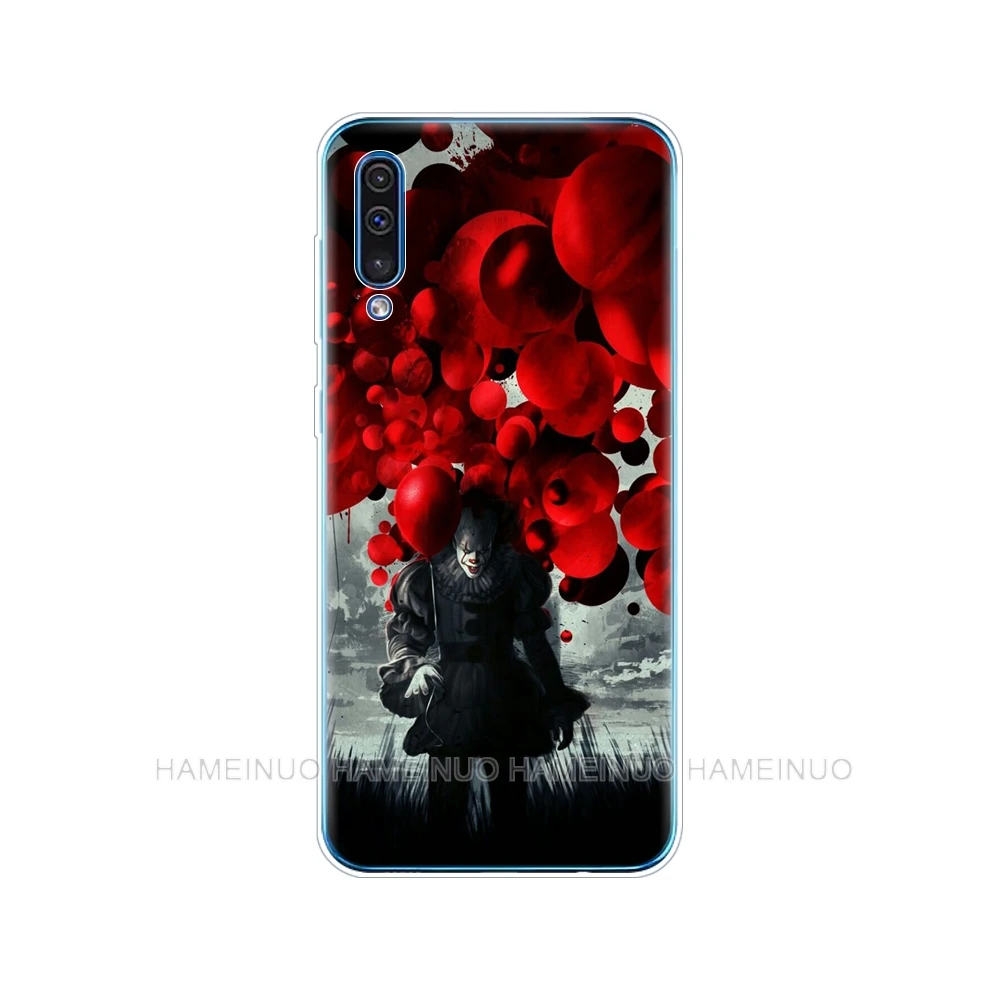 Силиконовый чехол для телефона samsung Galaxy S10 E PLUS A10 A20 A30 A40 A50 A70 A10E A20E M20 cover The Clown Horror IT