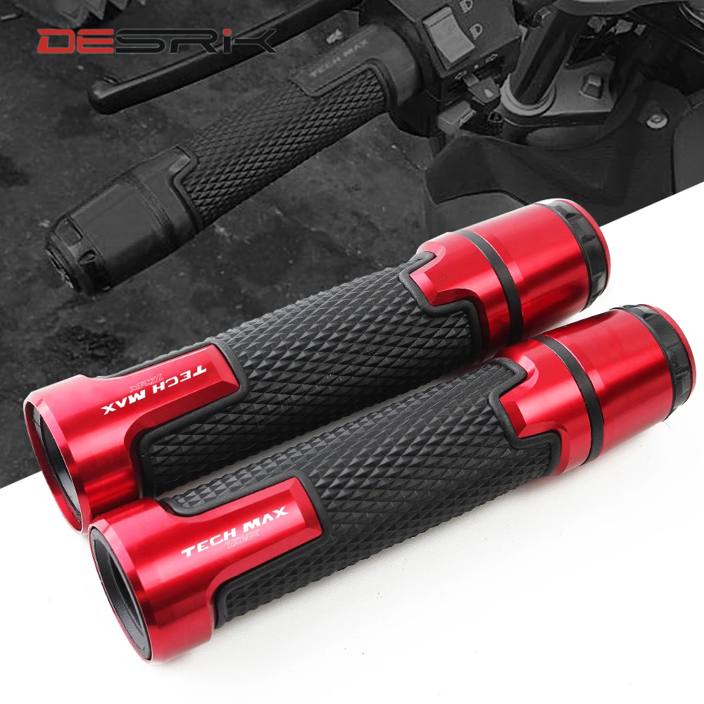 

7/8'' 22mm Motorcycle Knobs Anti-Skid Scooter Handlebar Handle Ends Grips For YAMAHA Tmax Tech Max TMAX 560 2019 2020