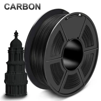 pla carbon fiber filament fast delivery 1 75mm 1kg 100 no bubble 3d printer filament 1kg 3d artwork crafts printing material