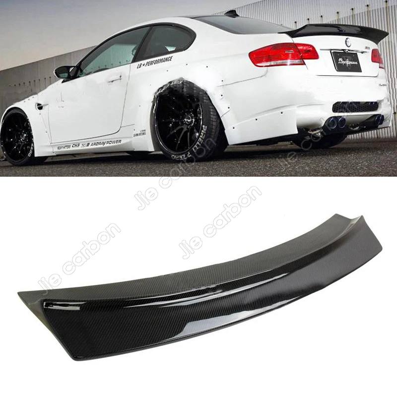 Стильный задний спойлер для багажника из натурального углеродного волокна LB