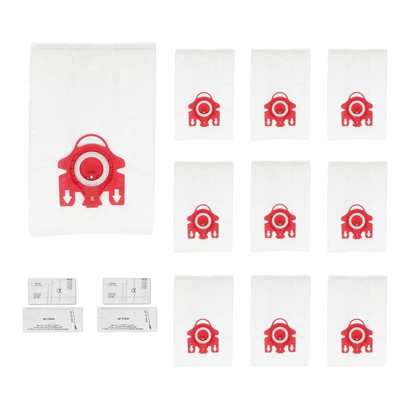 

Vacuum Cleaner Replacement Dust Bags For Miele Type FJM 3D Vacuum Cleaner(10 Dust Bags + 4 Mini Air Filters)