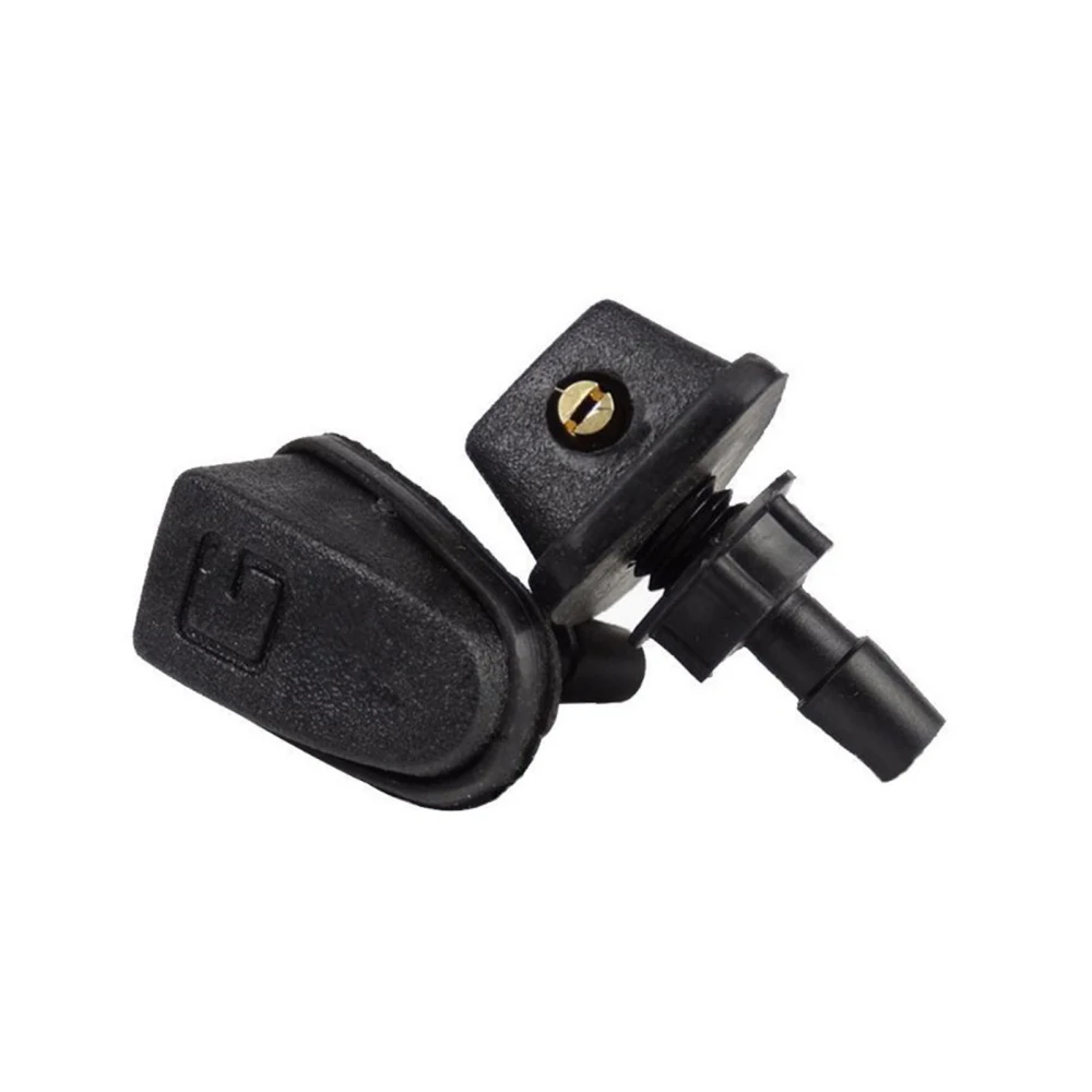 

Nozzle Car Sprinkler Automobile Parts Black 2 Pcs/Set Durable Universal Outlet Adjustment Water Fan Spout Cover Washer