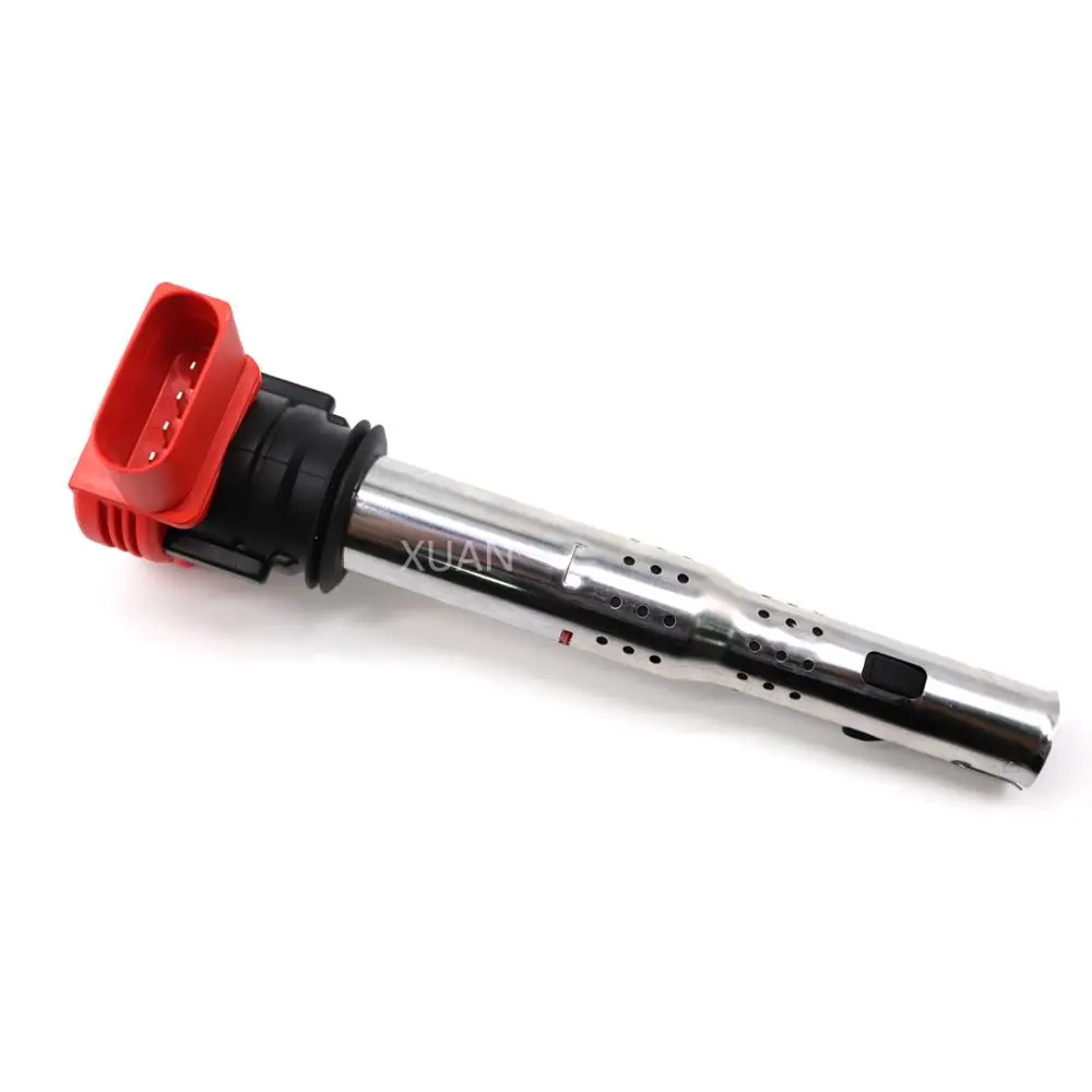 Катушка зажигания XUAN 06E905115E для Volkswagen CC Beetle Eos Golf R Tiguan Audi S3 A4 A5 A6 Q5 R8 Q7 TT allroad Quattro 2 0 л