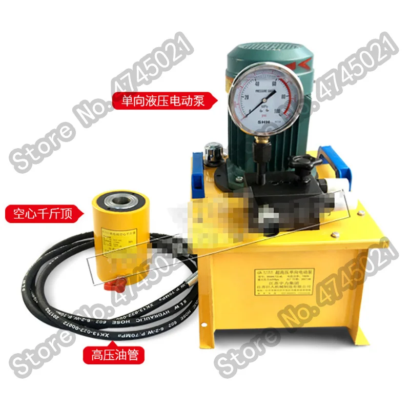 RCH 120 12T 8 мм полый гидравлический домкрат односторонний раздельный цилиндр