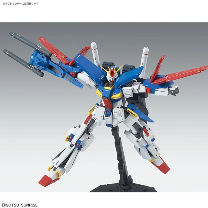Bandai MG 1/100 MSZ-010 ZZ Gundam Ver.Ka Card Edition сборочные фигурки Модель Brinquedos | Игрушки и хобби