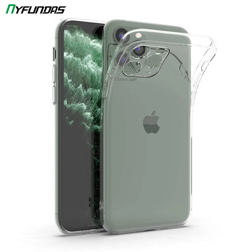 Защитный прозрачный чехол для камеры iPhone 11 Pro Max 12 Mini X XR XS 8 Plus 7 SE 2020 Ультратонкий