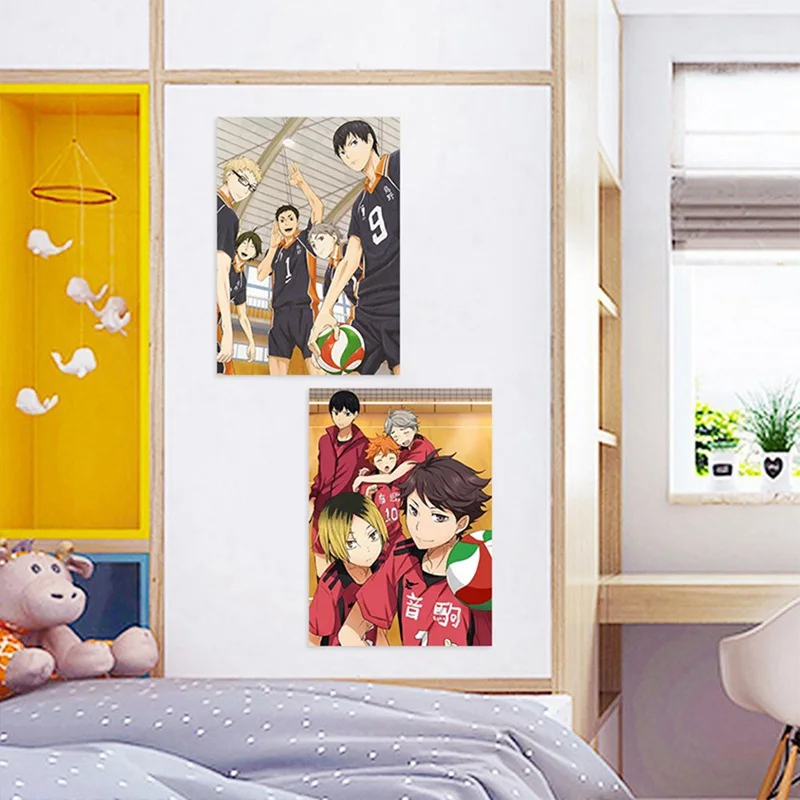 Diy Цифровая краска ing волейбол мальчик цифровая Haikyuu Япония стиль мультфильм