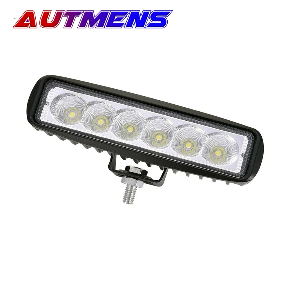 Светодиодная панель рабочего освещения 6 дюймов 18 Вт прожекторная фара дальнего