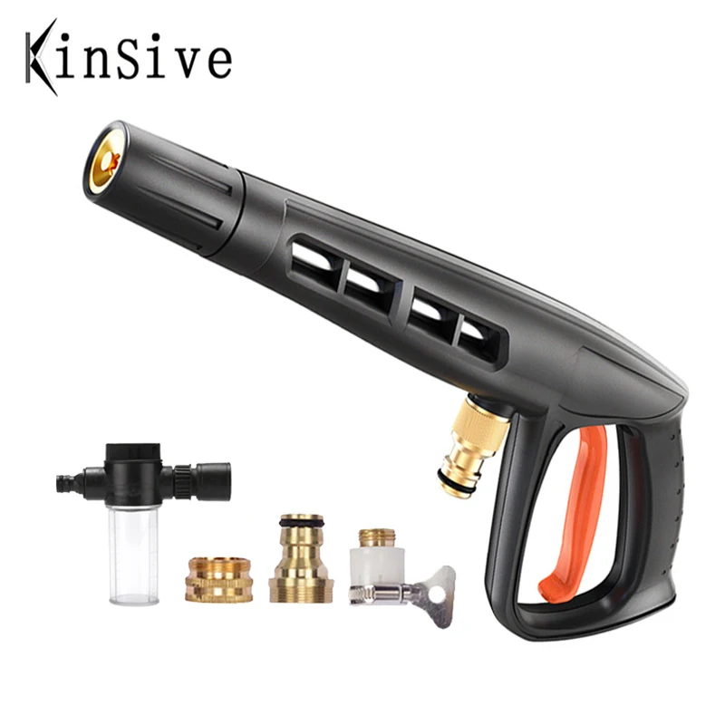 

7 Type High Pressure Washer Water Gun Garden Hose Nozzle Power Sprayer Car Wash Sprinkler Pistola Jardin Water Jet Foam Cleaning