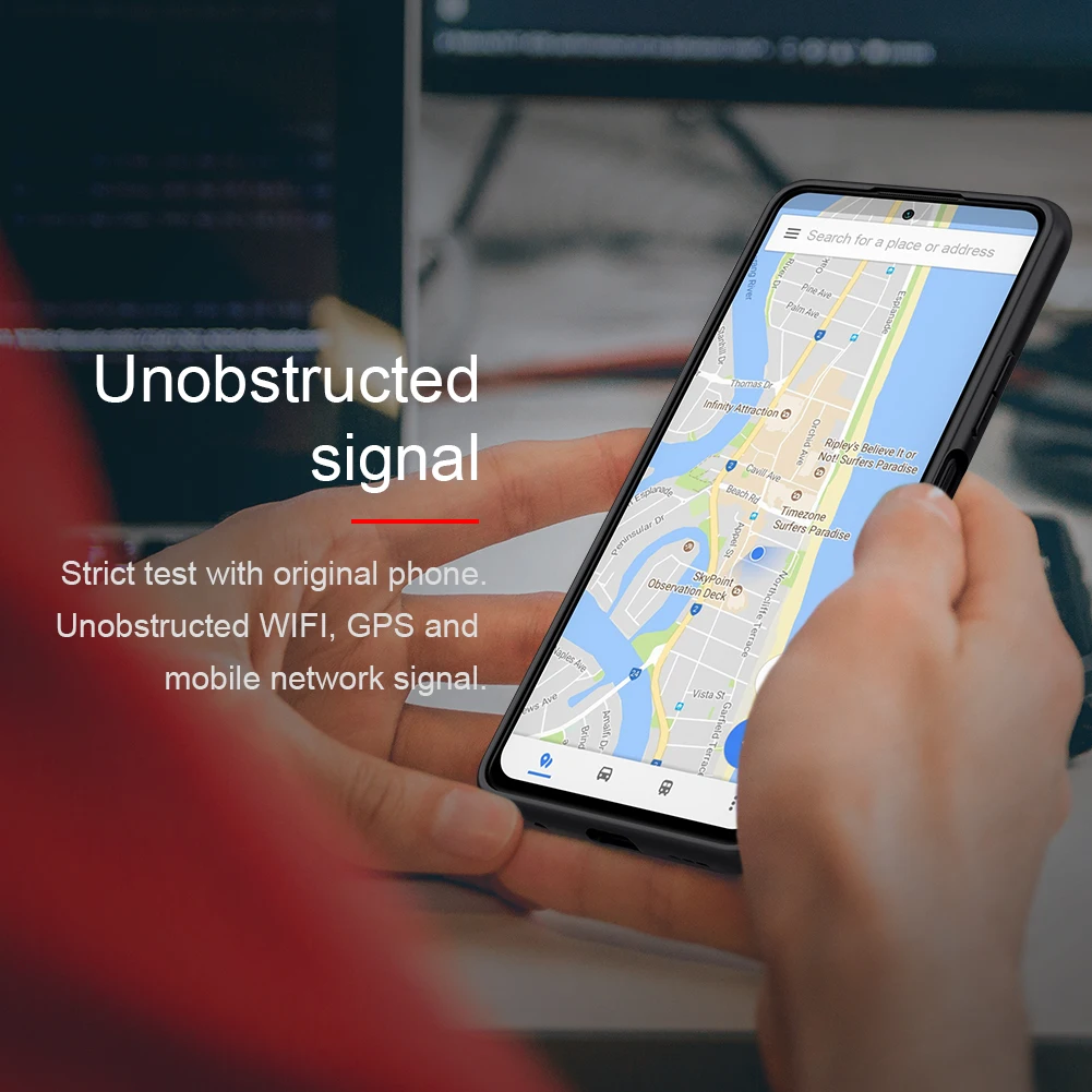 Чехол для Redmi Note 10 Pro текстурированный нейлоновый нескользящий - купить по