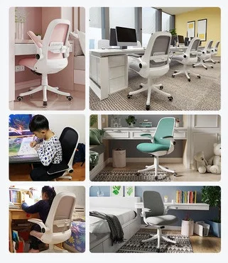 

Computer chair home student learning to write backrest desk chair swivel chair office lift chair ergonomic chair Free shipping