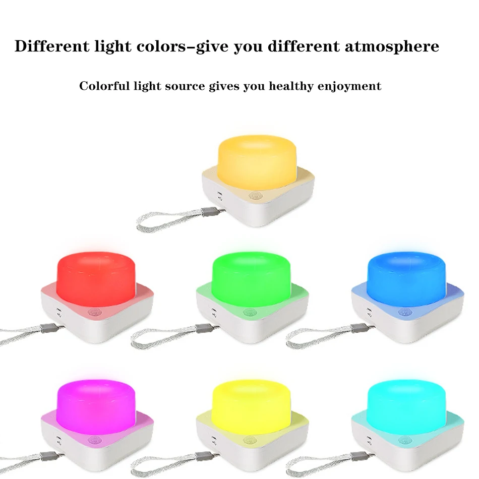 Цветной умный ночник с Bluetooth светильник Музыкальный Настольный настроение