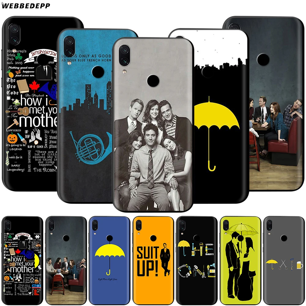 Чехол How I Met Your Mother Himym для Xiaomi Redmi 4A 4X 5 5A 6 6A 7 7A S2 Note Go K20 Pro Plus Prime 8T|Бамперы| |