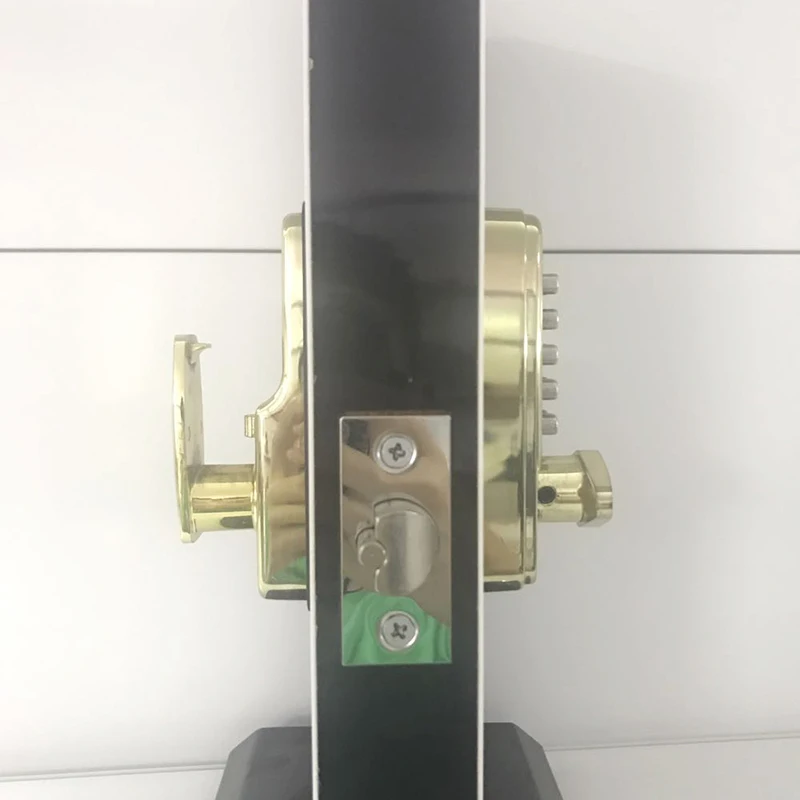 Мини механический дверной замок с кнопками водонепроницаемый паролем