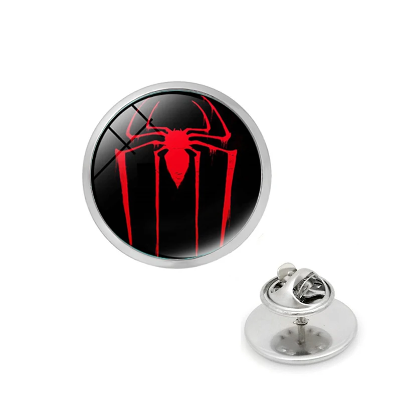 Avengers Brooches Pins Thor Flash Captain America Superman Deadpool Batman Black Panther Pin Men Coat Jewelry | Украшения и