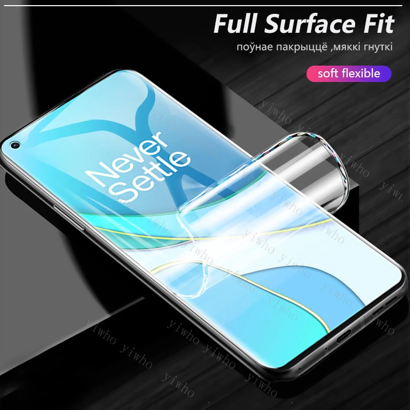 Hydrogel Film for OnePlus8T Camera Glass Oneplus 8T 8 Pro Oneplus Nord N100 N10 5G N 100 10 8pro One Plus 8 T Screen Protector