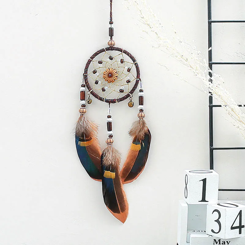 Вешалки для автомобилей тканые изделия ручной работы 7 см dream Cather net украшение