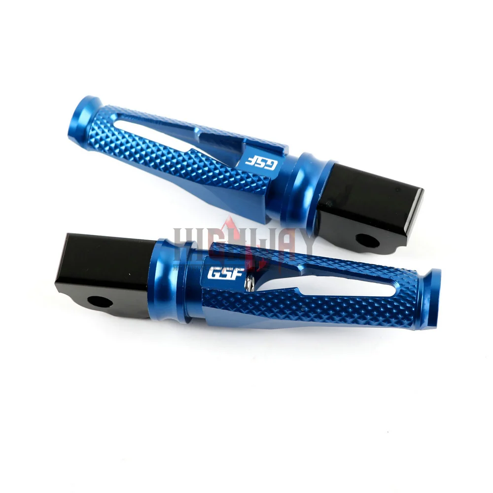 Мотоциклетные алюминиевые Задние подножки с ЧПУ для пассажиров SUZUKI GSF 1250 650 Bandit