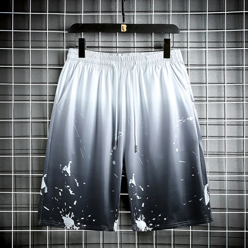 

Men's Outfit Set Double Set T-shirt And Shorts New Summer Printed Gentlemen's Joggers Set Mode Man Clothing Men's Sportwear