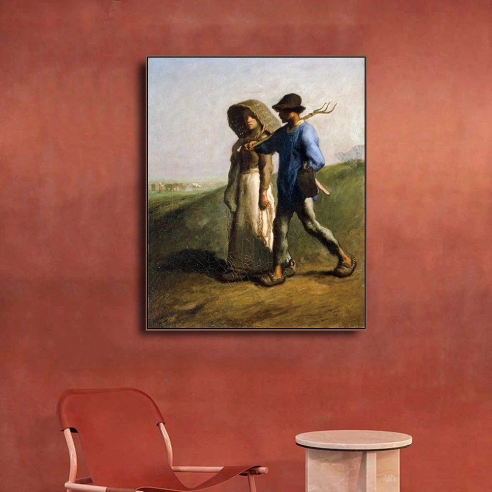 Картина на холсте с изображением Жана Франсуа проса | Дом и сад