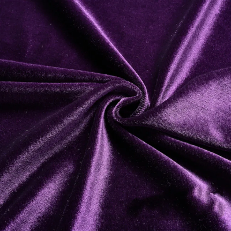 Однотонная бархатная утолщенная Ткань для шитья свитшот спортивный костюм
