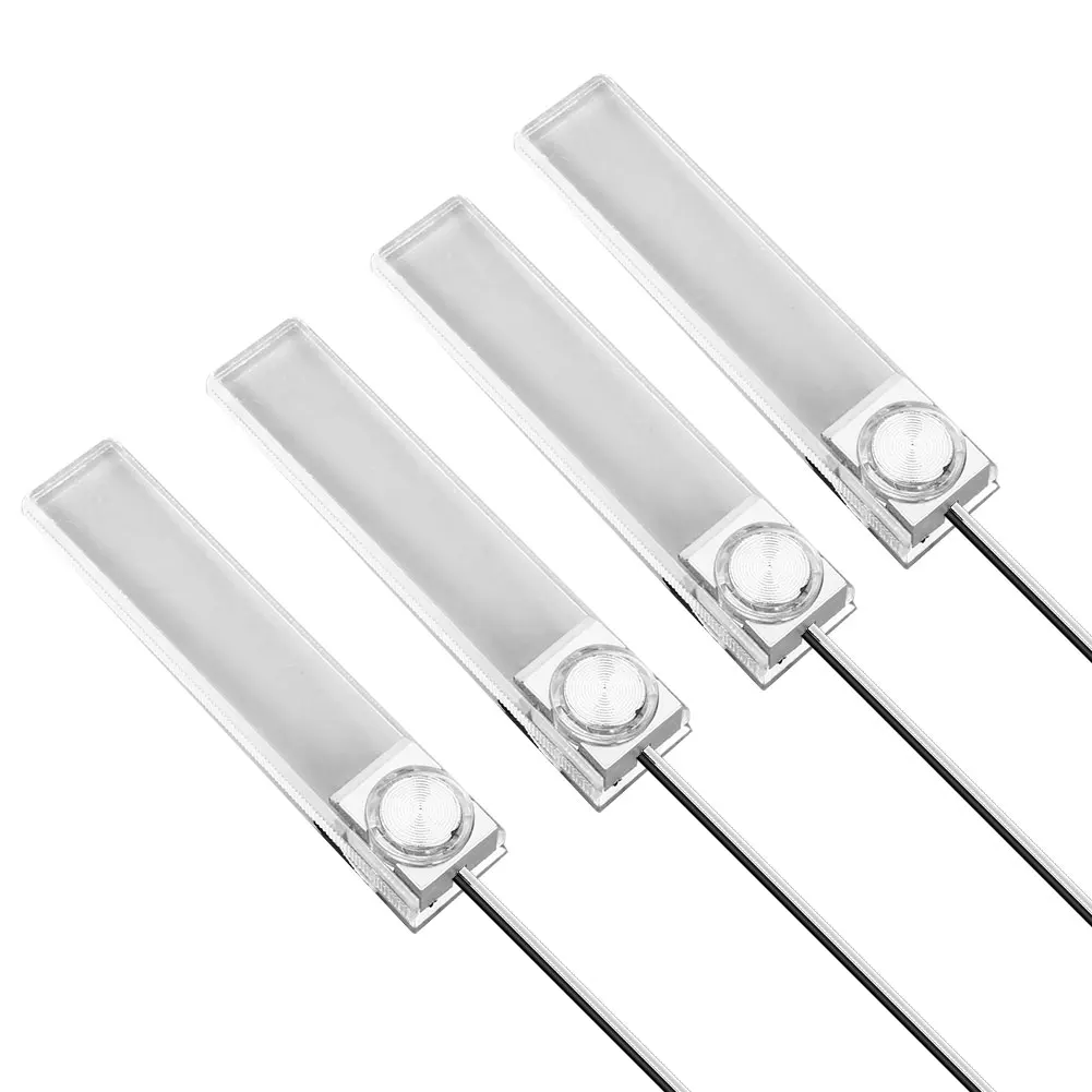 Vehemo светодиодный внутренний ножной свет 4 декоративный Автомобильный окружающий