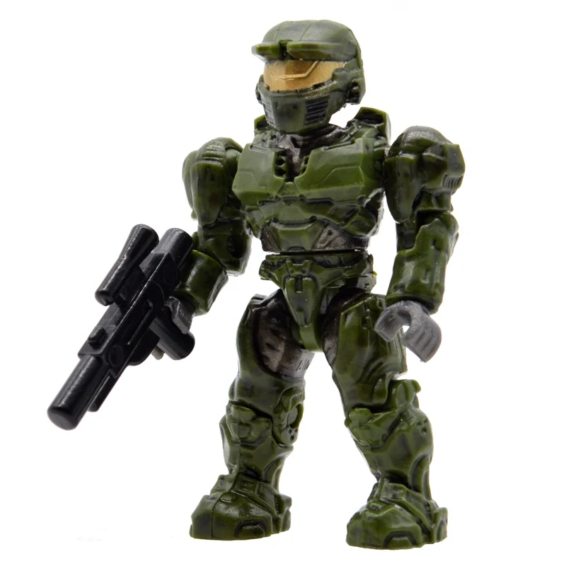20 шт./лот Halo Warriors Wars игры Монстры люди ковенанты Спартанские пистолеты строительные блоки кирпичи игрушки для детей