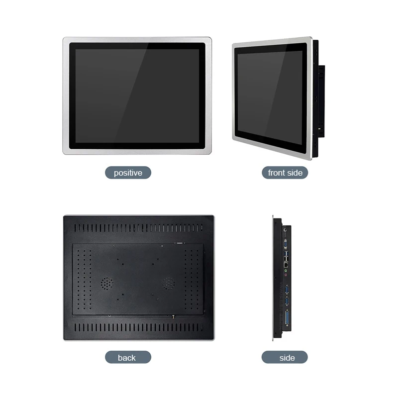 171921.5 inch Industrial touch computer with capacitive touch screen pc core i3i5i7 4G RAM 64G SSD WiFi com Windows10 Pro