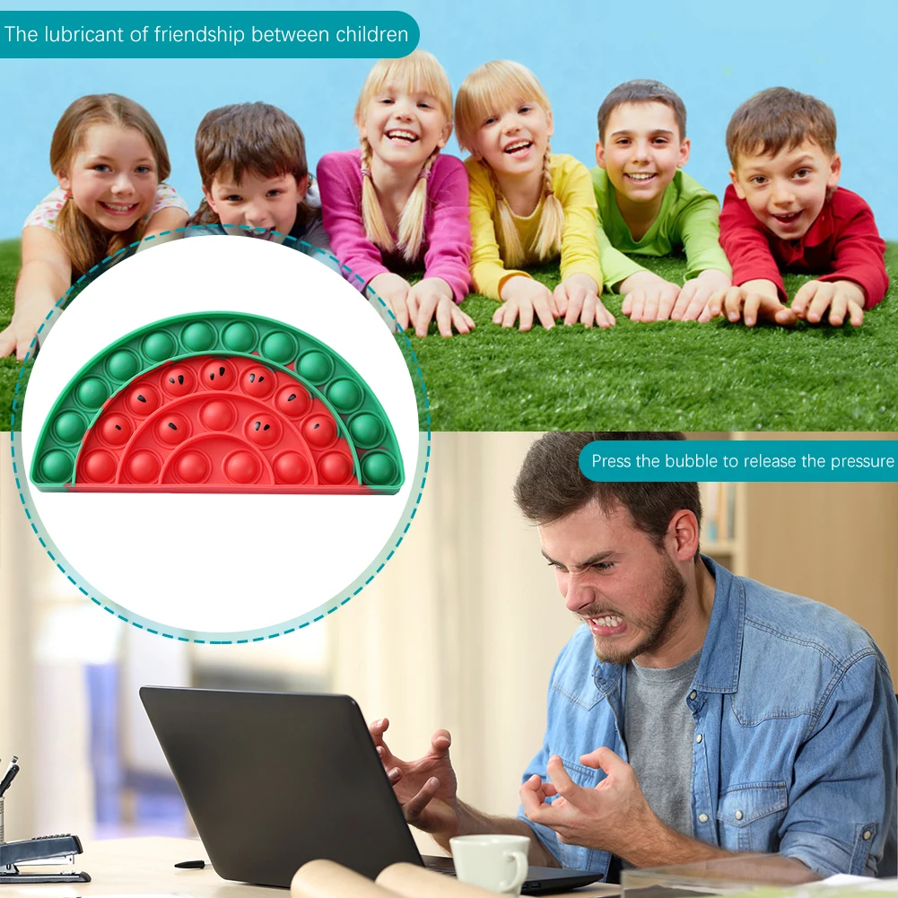 Сжимаемая игрушка-пузырь для снятия стресса Интерактивная Расслабляющая