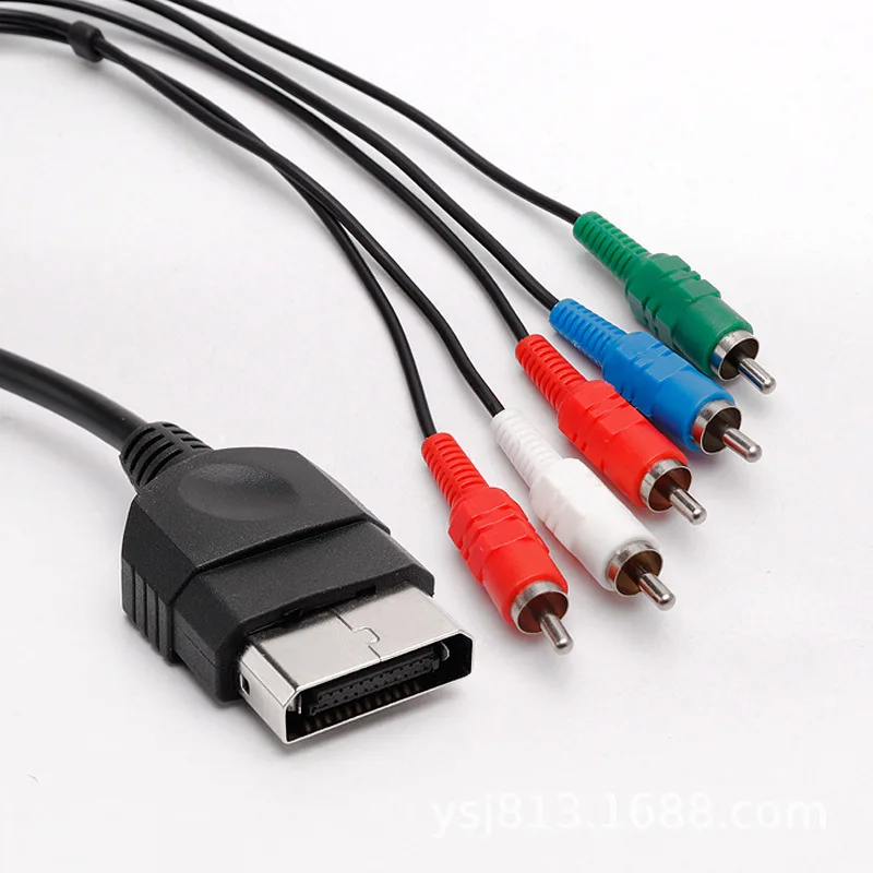 100 шт. 1 8 м RCA аудио видео кабель AV Высокое разрешение Компонент HD ТВ подключение