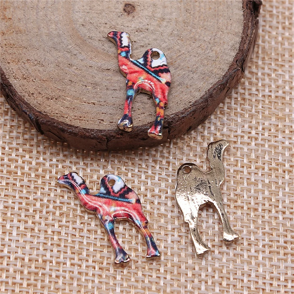 

4Pcs 23x11mm Kc Gold Color Camel Charms Antique Jewelry Making DIY Handmade Craft