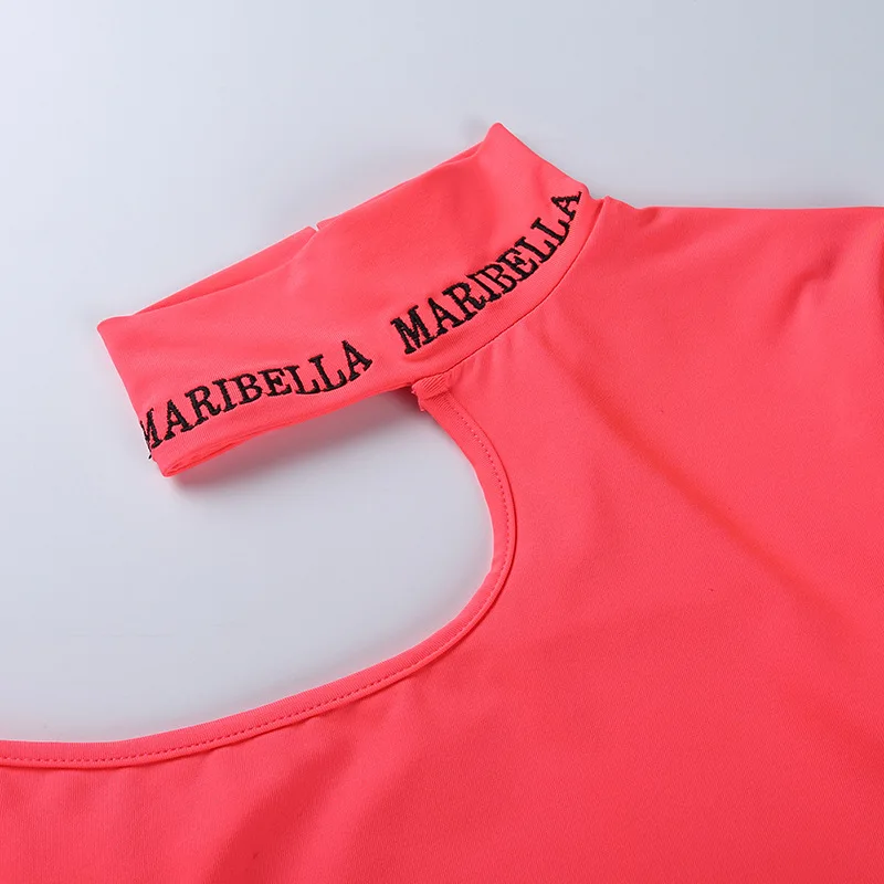 Женская Офисная Футболка с воротником хомутиком уличная одежда повседневные