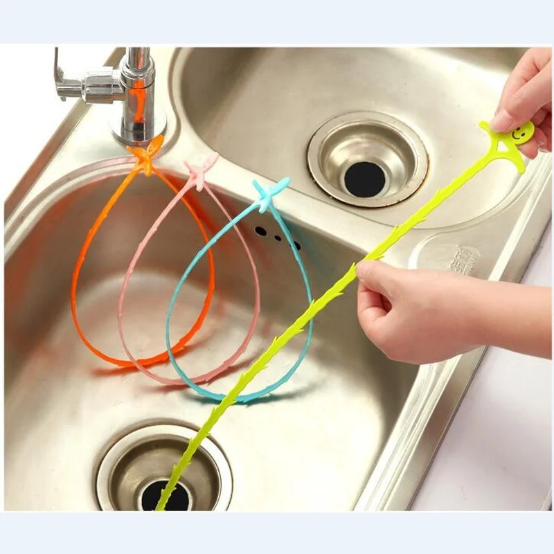 

Kitchen Accessories Sink Sewer Dredge Kitchen Gadgets Bathroom Cleaning Hair Kitchen Supplies Plastic Hooks for The Kitchen
