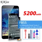 Аккумулятор KiKiss FB55 5200 мА  ч для телефона Motorola Moto DROID Turbo 2 Turbo2 XT1585 XT1581 XT1580 Moto X Force MotoX Force