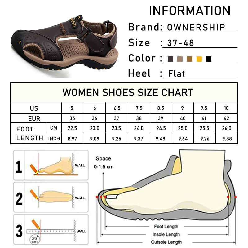 Новинка 2020 года Удобные мужские сандалии на застежке липучке Мужская обувь с