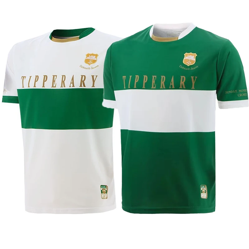 2021 Ирландия Tipperary Джерси плеер Домашний спортивный костюм вратаря Thiobraid 1920