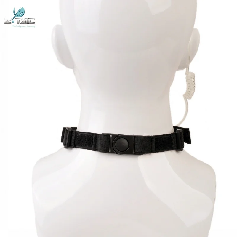 Тактические наушники Z для страйкбола гарнитура с микрофоном Softair военные ZTAC