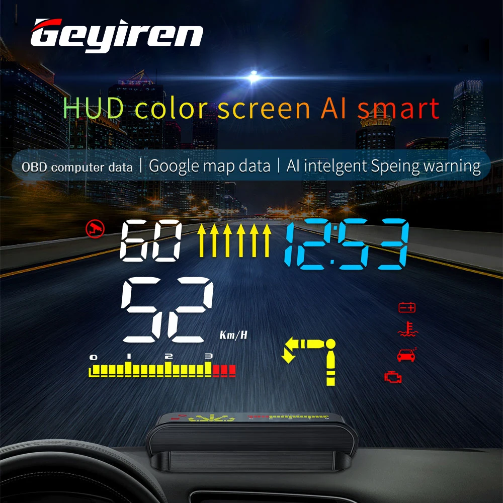 Автомобильная электроника M15 проектор на лобовом стекле спидометры