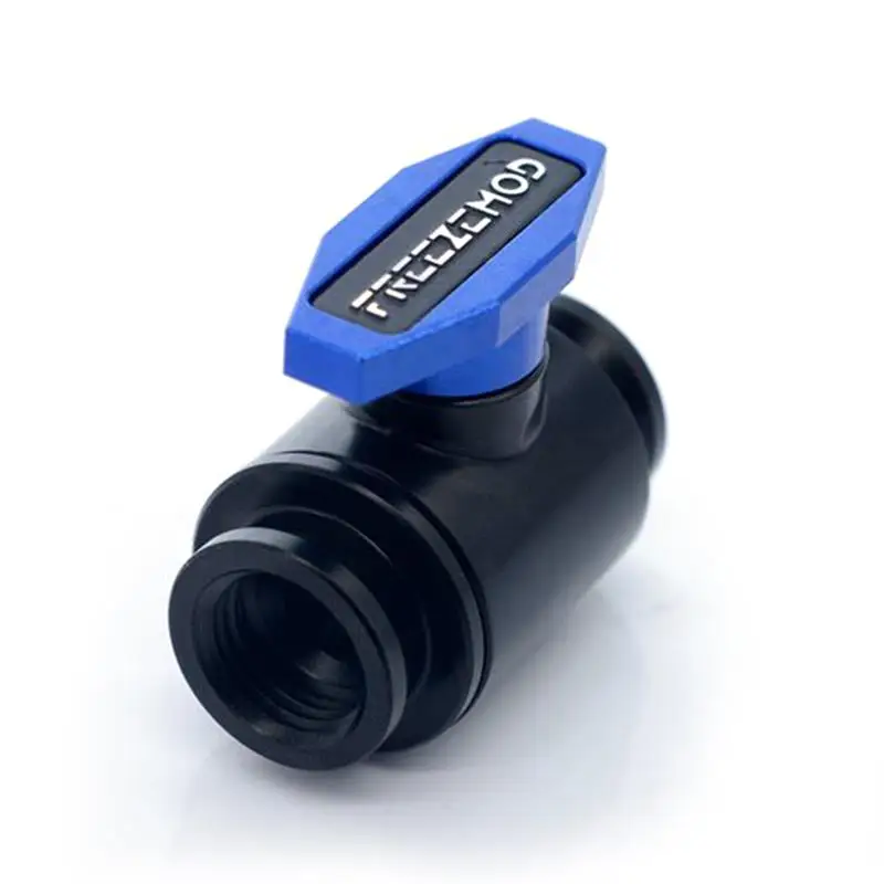 Абсолютно Новый FREEZEMOD компьютер ПК Водяной кулер фитинг сливной клапан шаровой