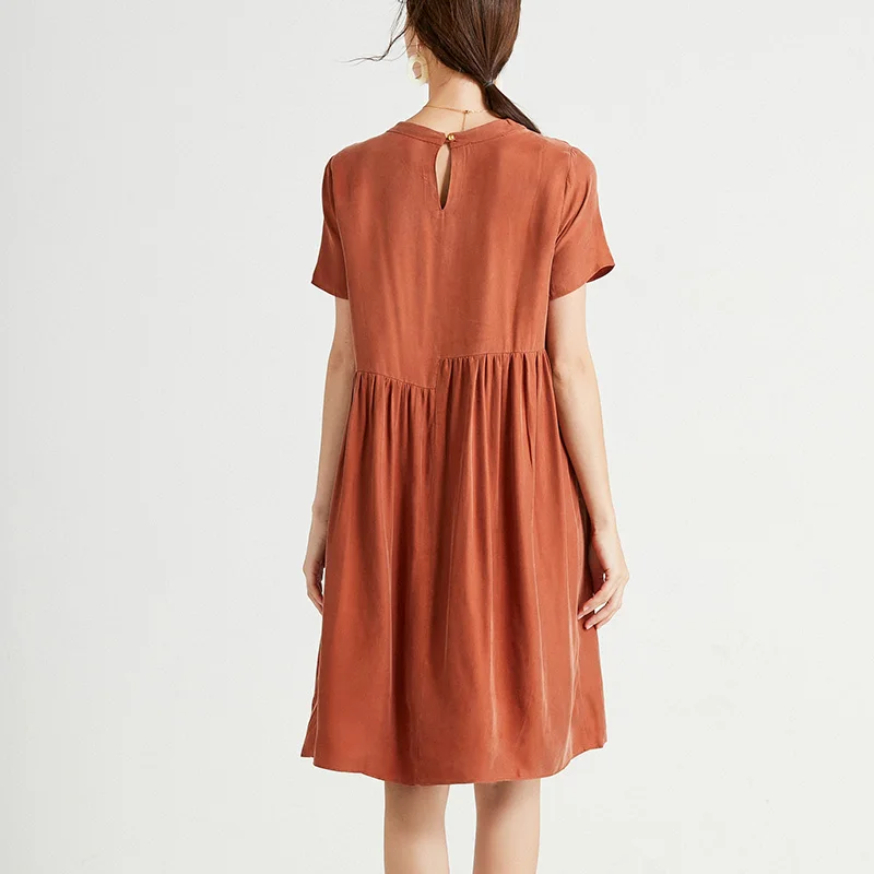 Vestido de verano mujer negro ropa de talla grande 2021 de moda de señora Casual elegante mancha vestidos