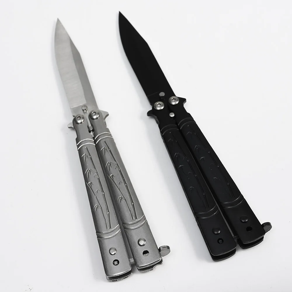 Инструменты для выживания 6 8 дюйма Balisong Butterflky в ноже без краев 100% подарок на день