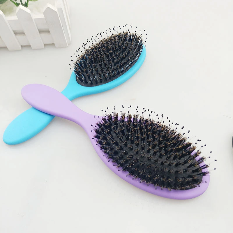 Новая расческа для волос с воздушной подушкой гребень из свиной щетины