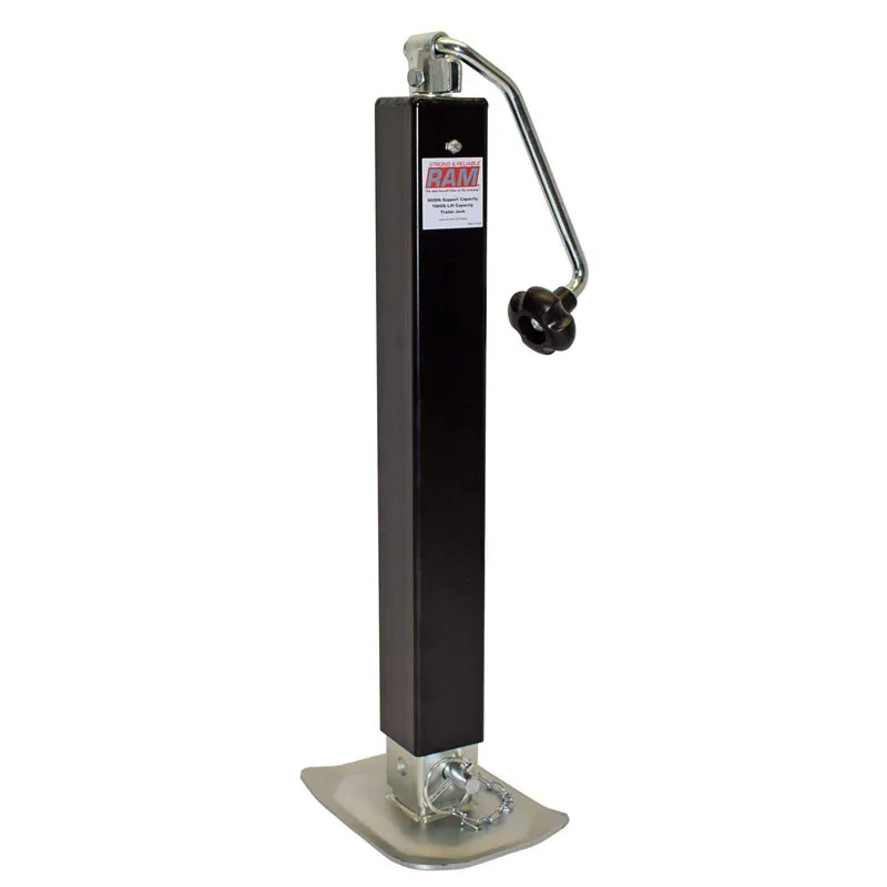 Квадратный домкрат прицепа с подставкой 8000 фунтов. Регулировки падения нога Topwind