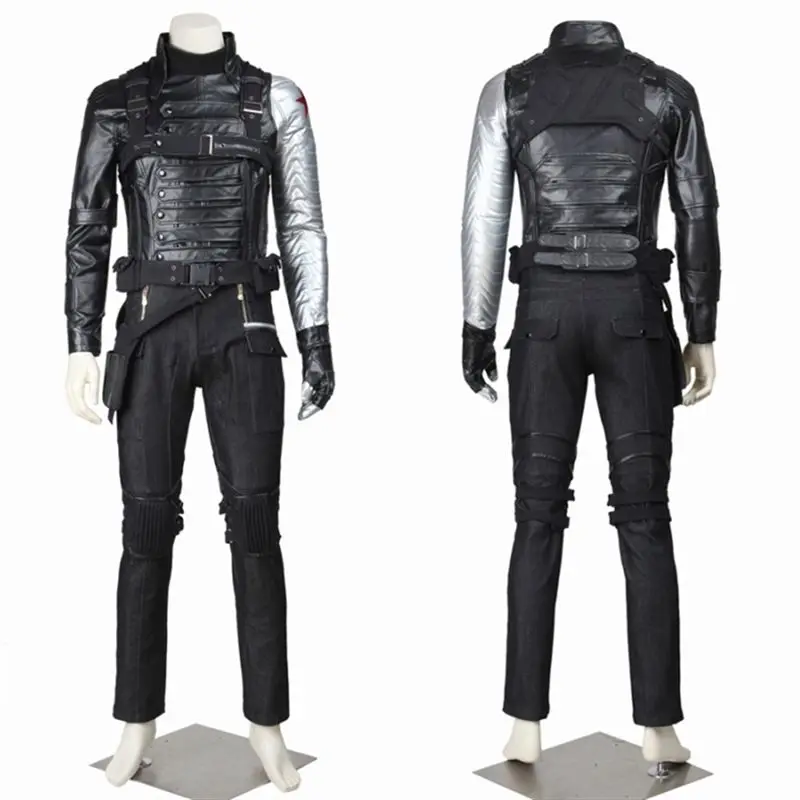 Зимний солдатский костюм для косплея Костюм Bucky Barnes Deluxe | Тематическая одежда и