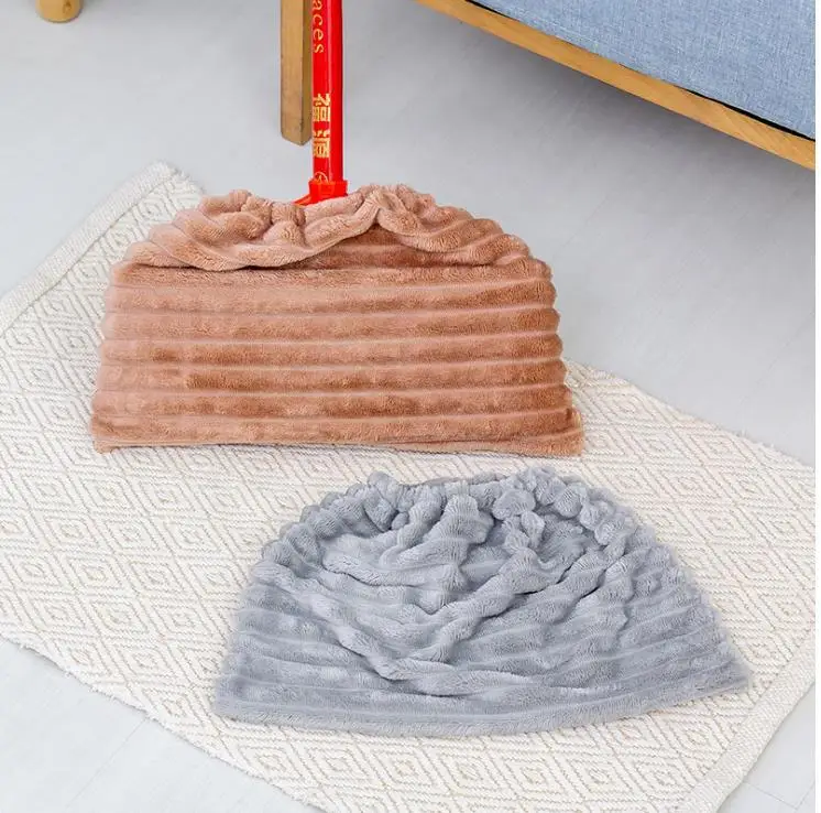 Фланелевая швабра многоразовая впитывающая Швабра сплошного цвета инструмент