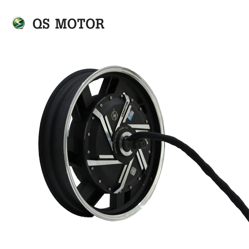 

QS Motor 17inch 8000W 273 50H V4 17kW Peak Highe speed Brushless DC Electric Scooter Motorcycle Hub Motor