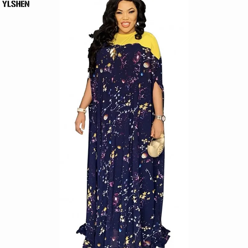 2020 длинное платье макси африканские платья для женщин Дашики большого размера