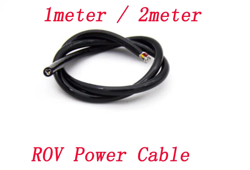 1 м/2 м ROV подводный Thruster силовой кабель 3-жильный плавучий водонепроницаемая линия