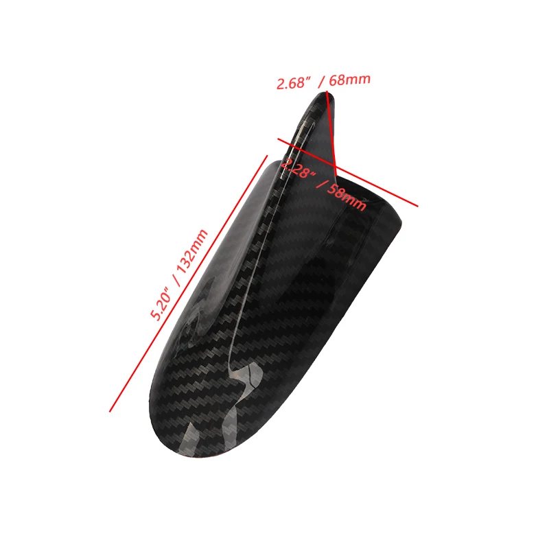 Автомобильная антенна плавник акулы антенны углеродное волокно декоративные